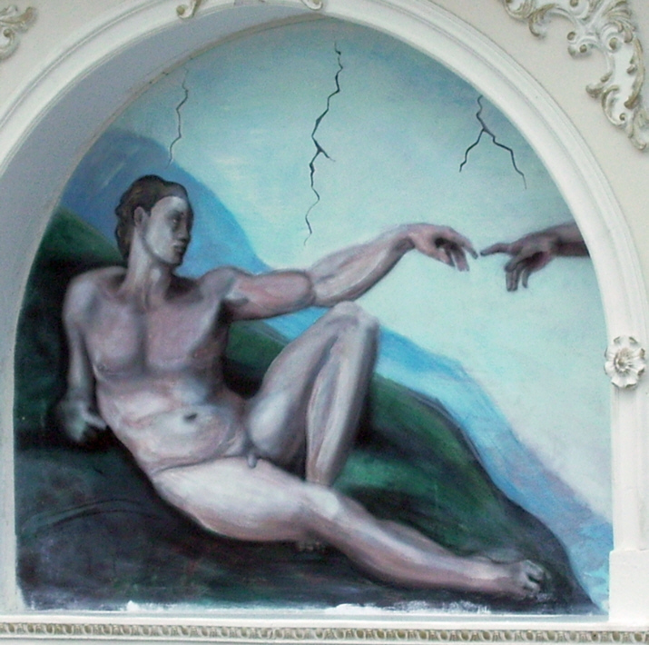 Gott erschafft Adam150